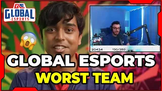 Tarik SAID GLOBAL ESPORTS IS WORST TEAM IN VCT #valorant #valorantclips