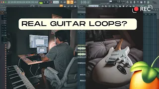 Crafting Melodic Guitar Loops MADE SIMPLE (on REAL GUITAR) | FL Studio Tutorial