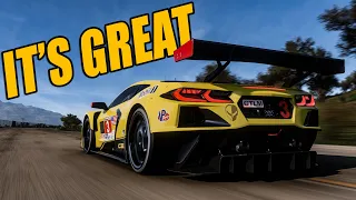 I TOOK THE NEW CORVETTE RACE CAR ONLINE RACING AND LOVED IT