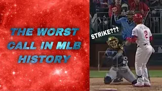 Terrible Call by Angel Hernandez | One of the worst calls ever?