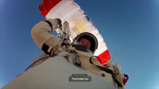 Прыжок из стратосферы 39 км глазами парашютиста
