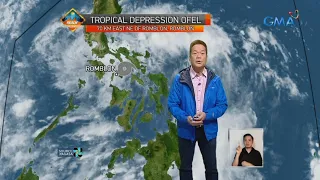 24 Oras: Bagyong Ofel, tumatawid na ng Luzon at hanggang bukas magdadala ng malalakas na ulan