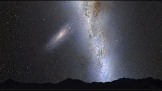 Bima Sakti vs andromeda galaxy