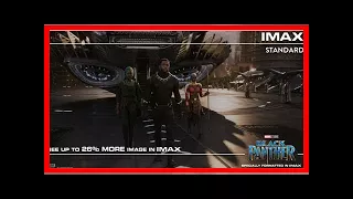 Marvel's Black Panther: special scene selection is formatted for IMAX