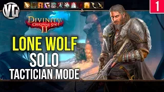 Divinity Original Sin 2: Lone Wolf Walkthrough Part 1 - Troubled Waters - Tactician Mode