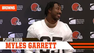 Myles Garrett: "Just gotta win"