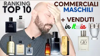 RECENSIONE 10 PROFUMI UOMO COMMERCIALI PIU VENDUTI IN ITALIA | Disappunto e stupore