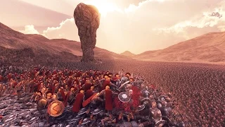 300 Spartans VS 20,000 Persians(Animation Upgraded) - Ultimate Epic Battle Simulator