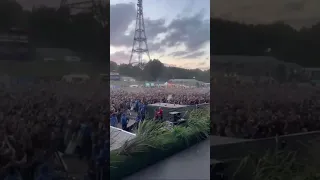 Tyler The Creator raging at the Wireless Festival