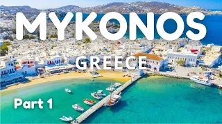 MYKONOS Greece: HOW To Spend Less than 100€ During 8 Hours (Part 1)