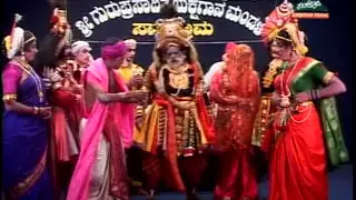 Yakshagana-Chaitra pallavi-Hasya bijamukki -Halladi jayarama shetty R mayyara sath   05