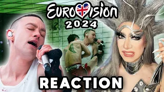 Olly Alexander - Dizzy (LIVE) | United Kingdom 🇬🇧 | Reacting to Eurovision 2024