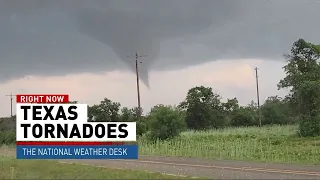 Tornadoes and flash floods hit Texas hard Thursday night and Friday morning.