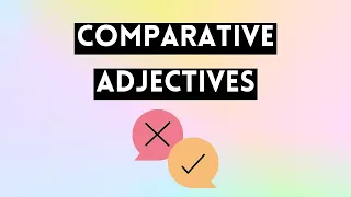 Comparative Adjective Quiz | True ✅ or False ❌ | Easy Peasy English