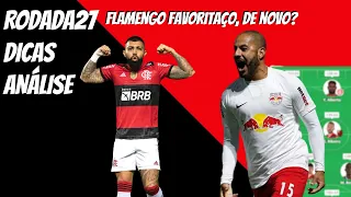 Rodada #27 #cartola fc, dicas e análise! Flamengo favoritaço de novo?