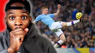 American Reacts to KEVIN DE BRUYNE - WHEN FOOTBALL BECOMES ART!