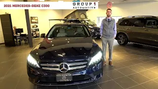 2021 Mercedes-Benz C-Class C 300 Sedan | Video tour with Spencer