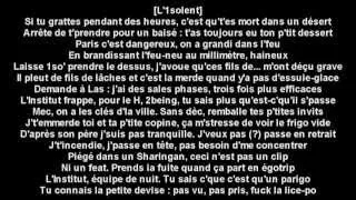 Maitre gims - Sharingan ft Orelsan x The shin sekai ceci n'est pas un clip (Paroles)