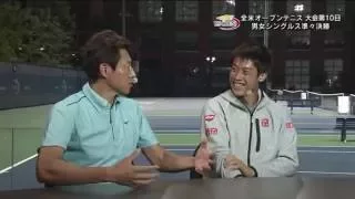 Kei Nishikori QF studio interview | US Open 2016