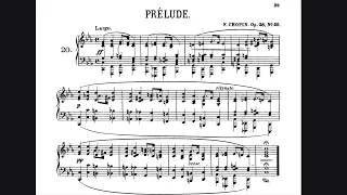 Fr. Chopin - Prelude No.20 Op.28