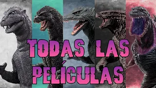 TODAS LAS SAGAS DE PELÍCULAS DE GODZILLA - EXPLICACIÓN