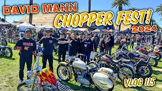 We hit David Mann Chopper Fest! - Vlog 115