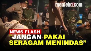 Dibentak Bentak Polisi, Penjual Kopi Emosi Minta Aparat Tidak Semena Mena