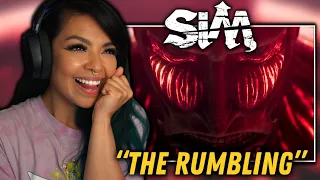 First Time Reaction | SiM - "The Rumbling" | ATTACK ON TITAN?!