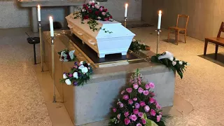 Mammas begravning