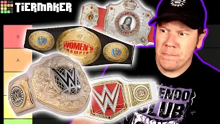 Tier Ranking ALL WWE Women's World Titles