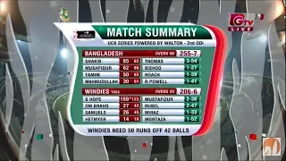 West indies vs bangladesh 2nd Odi full full highlights 2018