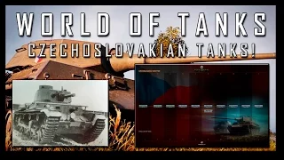 World of Tanks - Overview of Czechoslovakian Tech Tree - Czechoslovakian Tanks! | Gregor