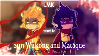 LMK react to Shadowpeach (Sun Wukong and Macaque) / ЛМК реакция на Шадоупич 1/1 (LegoMonkieKid) OLD