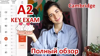 A2 Key (KET) Exam | ПОЛНЫЙ ОБЗОР экзамена | Советы по подготовке