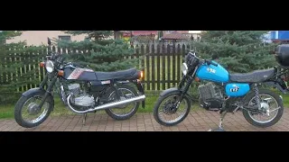 MZ ETZ 251 & JAWA 350 TS Germany vs Czechoslovakia #1