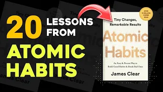 20 Lessons from Atomic Habits 🔥