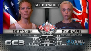 BYB 18 Women's Bare Knuckle Match-Up: BYB's Shelby Cannon vs. BKB's Tamlyn Kappen