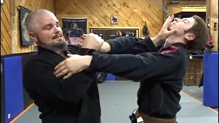 Small Circle Jujitsu From A Front Choke