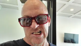 50 year old Minitrucker gets a Gold Grill for Father's Day.  Wu Tang raised me