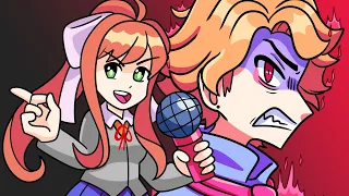 "SENPAI vs. MONIKA" Friday Night Funkin' Song (Animated Rap Battle)