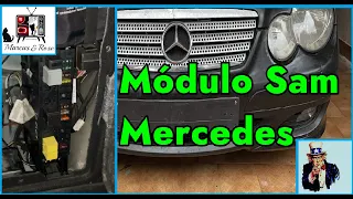 Wir wechseln das hintere Sam-Modul für Mercedes w203 #mercedes w203
