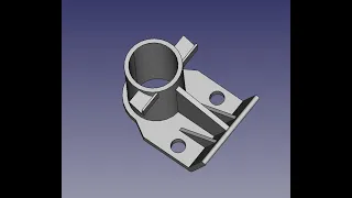 FreeCad Деталь из пластика