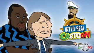 AUTOGOL CARTOON - Inter Real e infortunio Ibra