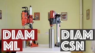 Diam ML-250N VS Diam CSN-254N | Сравнение характеристик установок алмазного бурения