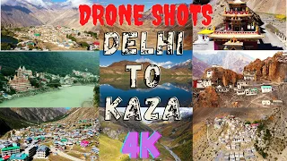 Rishikesh | Chitkul | Nako | Gue | Mud Village | Dhankar | Key Monastery | Drone Shot trailer in 4k