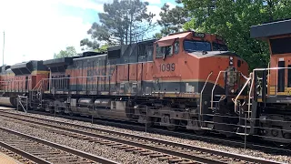 BNSF 1099 leads third on BNSF Intermodal Train - MAY/18/2024