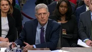 Gorsuch stays cool in the face of Democratic grilling