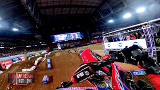 GoPro: Ken Roczen Wins 2020 Glendale Supercross Triple Crown - Main Event 1 & 3 Highlights