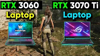 RTX 3060 vs RTX 3070 Ti Gaming Laptop | 12 GAMES Tested | Is it worth to paying more for 3070 Ti?