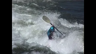 Gauley River Canoe & kayak Fun - Raw Video 2000